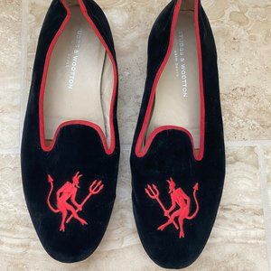 SOLD Stubbs and Wootton men's smoking slippers